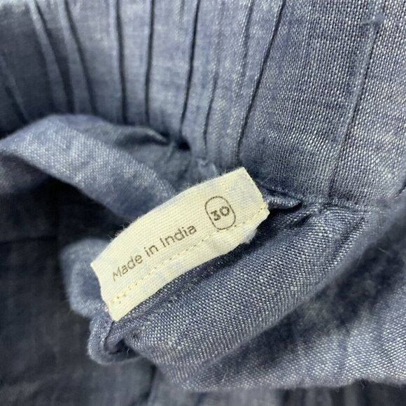 Anomaly Blue Pants 30 Straight Leg Lightweight Casual Chic - Picture 6 of 6